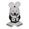 Rat Fink Figur weiss/schwarz 33cm - Image 2