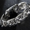 Edelstahlarmband mit Totenkopf/Knochen Design - Image 2