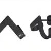 Edelstahl Ohrsstecker Dreieck - Image 2